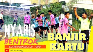 WASIT HAMPIR DI KEROYOK MASA😱🔴LIGA TARKAM MEMANAS||BINA REMAJA FC VS OBLO FC