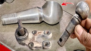 Toyota Hiace Lower Arm Ball Joint Repairing With Amazing Skills || Joint Ball Making Process