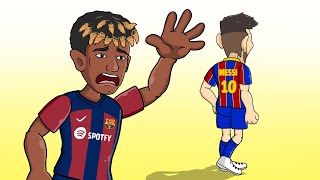 Messi and Lamine Yamal: The Perfect Blend of Legend and Rising Star - Life Story of Lamine Yamal