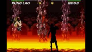 Snes Kung Lao Endurance x2 good gitch