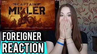 CAPTAIN MILLER Teaser | Foreigner Reaction on Captain Miller Teaser Captain Miller Trailer Reaction