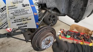 HOW TO REPLACE REAR BRAKES ON DODGE RAM