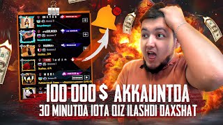 100 000$ AKKAUNTDA 30 MINUTDA 10 TA QIZ ILASHDI 😱 HAMMA NARSA DONATGA BOG'LIQMI..? #prank