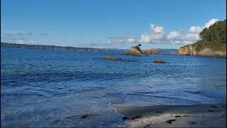 Galicia terra verde💚🌿 y mar atlántico de las rías altas de A Coruña, España.