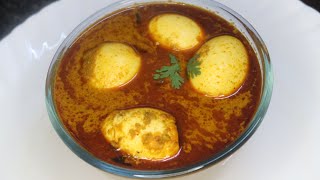 सोप्प्या पद्धतीने ढाबा स्टाईल अंडा मसाला #Eggcurry #shorts