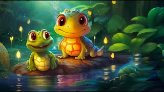 [EN] Taro the Turtle and the Secret of Glitter Lake / Bedtime story for children | Audiobook