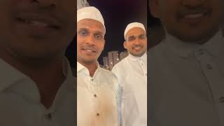 Walking at Madinah Road with Friend towards Al Masjid an Nabawi