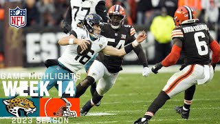 Jacksonville Jaguars vs. Cleveland Browns | 2023 Week 14 Game Highlights