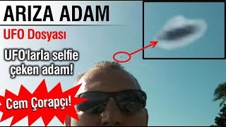 UFO'larla selfie çeken adam! Mizah değildir!!!