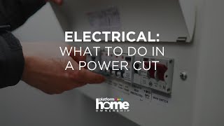 What to do in a power cut