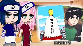 👒Naruto Friends React To The Hokage And Other Video👒 PART 3.// DESC // By [E-O-L-C🤘🏼]