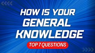 The Greatest General Knowledge Quiz  | Ultimate Trivia Quiz Game  |