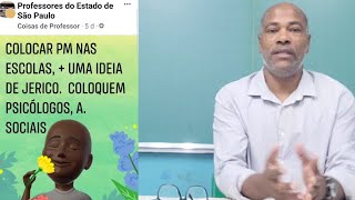 POLICIAL, PSICÓLOGO OU ASSISTENTE SOCIAL NAS ESCOLAS?  ESSA É MINHA OPINIÃO #dicasdoiristeu