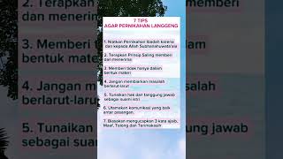 Tips agar pernikahan langgeng ‼️ #rumahtangga #suamiistri #shortvideo