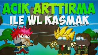 AÇIK ARTTIRMA İLE DL KASMA | Yeni Sistem | Growtopia