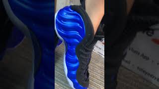 Holiady Over 😘  Nike Air Foamposite One Dark Neon Royal 2024💥Stock X cleaning professionals pack