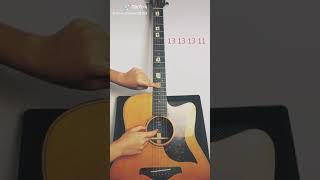 Fadded - Tiktok guitar // #shorts