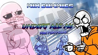 【MIX COMICS UNDERTALE】【Санс,ты мне нравишься!】【RUS DUB by Ink】