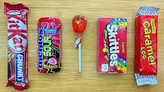 Yummy Rainbow Lollipops Unpacking ASMR | Satisfying Video