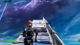 Trying to do a skybase in fortnite! (misson failed...)