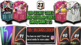 *185*+ *SECRET CODES* AND *PROMO CODES* || 91+ PACKS!! || Smoq Games 23 || Pack Opener For Fut 23