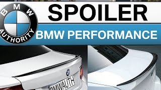 BMW - Como instalar Spoiler BMW Performance