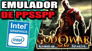 5 JUEGOS PESADOS de PPSSPP | En una *INTEL HD GRAPHICS* | PC DE BAJOS RECURSOS 1,6 ghz.