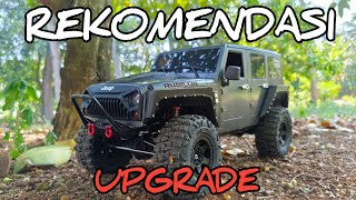 REKOMENDASI UPGRADE RC MN222 MN-222 JEEP WRANGLER 1/10