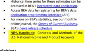 Find it Fast: A Guide to BEA’s News Release Materials