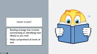 The Gist Reading Strategy