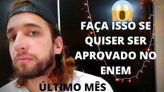 APROVADO NO ENEM EM 1 MÊS FAZENDO SOMENTE 4 COISAS! obrigatório assistir se quiser passar no ENEM