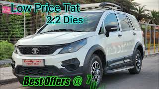 LOW BUDGET 7 SEATER TATA HEXA  XE  MT DIESEL 2019 1ST OWNER USED CAR FOR SALE,FAMILY CARS CHENNAI...