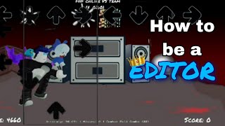 How to be a Professional Fnf Editor|Roblox tutorial