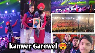 KANWER GREWAL GIFTING PAINTING 😍 reaction 😱: 10,000 audience 😍💖#vlog #kanwergrewal