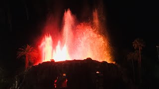 VOLCÁN EN ERUPCIÓN EN LAS VEGAS