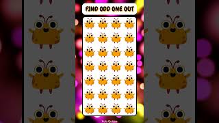 Find the odd monster out #emojichallenge #oddoneout #kuizquizzo