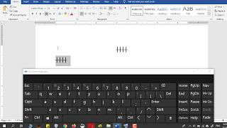 How to Create Tally Marks In Microsoft Word