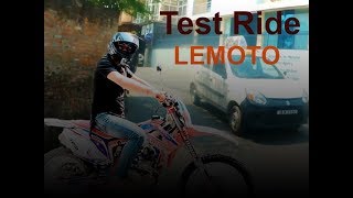 Test Ride of LEMOTO