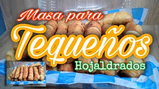 TEQUEÑOS de HOJALDRE| Nueva Receta | Fáciles 4 Ingredientes |Onoto y Cacao