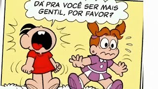 Mônica em Cadê sua Gentileza! #gibis #humor #gibisdaturmadamonica #quadrinhosdamônica