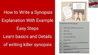 How to write Research Synopsis | Synopsis Writing From ScratchTo Killer Writing| Young Researchers