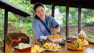 Harvest Jackfruit and bring it to the market to sell - Make Jackfruit sticky rice & Cook jackfruit