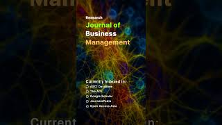 Research Journal of Business Management