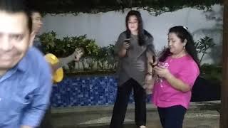 Lagi asyik kopi dangdut ada yg siram air dikira hujan... #SmallReunion Smantig'96 Siantar