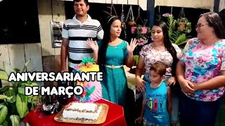 nosso aniversário com receita do bolo