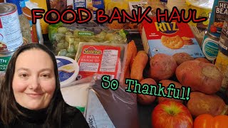 Food Bank Haul 12/06/2023 #foodbank