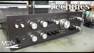 Technics SU-3500 Amplifier Repair - Part 2 - The Overhaul!