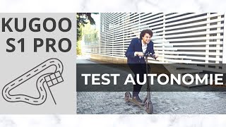 Kugoo S1 Pro : Test de l'autonomie maximale de cette trottinette électrique