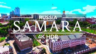 Samara, Russia 🇷🇺 - by drone in 4K HDR (60fps)