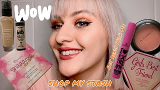 Shop My Stash 🛒 GLAM TRANSFORMATION ✨ using my favs! //BeautyBodyBlogger